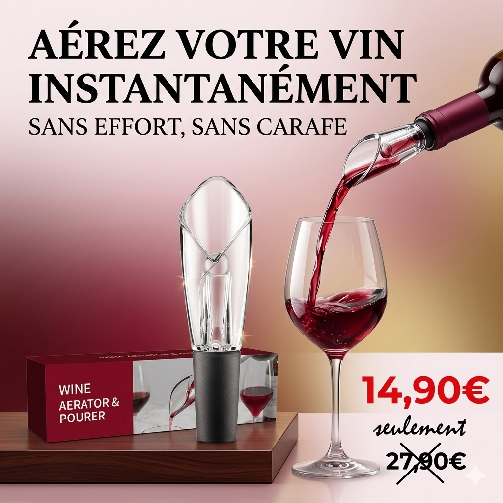Décanteur de vin express